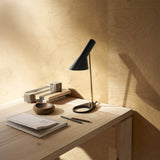 AJ mini table lamp | soft lemon