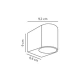 Dion wall single | black