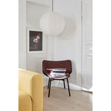 Paper shade oblong ⌀42 | classic white / amber yellow