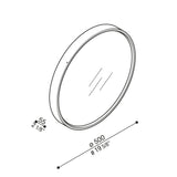 Ola 500 round IP66 | white