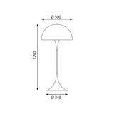 Panthella floor | opal white