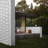 VL 45 Radiohus portable lamp | brass / glossy pale yellow glass