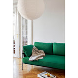 Paper shade oblong ⌀42 | classic white / amber yellow