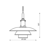 PH 3½-3 pendant | yellow