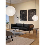 Paper shade oblong ⌀42 | classic white / amber yellow