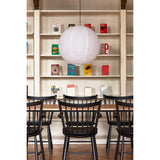Paper shade oblong ⌀42 | classic white / amber yellow