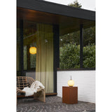 VL 45 Radiohus portable lamp | brass / glossy pale yellow glass