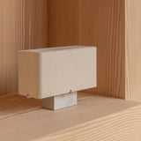 Nonna 24 table lamp | aluminium and sand