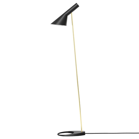 AJ floor lamp | black and brass