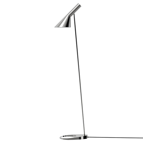 AJ floor lamp | polished stainless steel