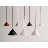 Compass adjustable pendant ⌀43 | brushed aluminium