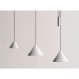 Compass adjustable pendant ⌀43 | brushed aluminium