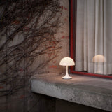 Panthella 160 portable | opaque yellow