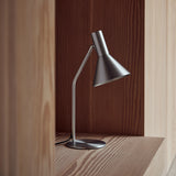 Lyss table | brushed aluminium