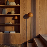 Ball glass floor | sand grey/brass