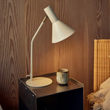 Lyss table | brushed aluminium