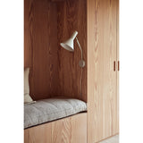 Lyss wall | brushed aluminium