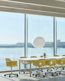 Nelson Angled Sphere Bubble pendant ø35 - ø71 | off-white