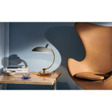 KAISER idell™ 6631-T Luxus Table Lamp | white and chrome