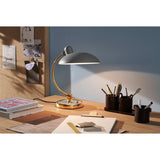 KAISER idell™ 6631-T Luxus Table Lamp | white and chrome