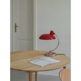 KAISER idell™ 6631-T Luxus Table Lamp | white and chrome