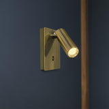 Lite recessed wall | brass