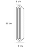 Cavara wall IP44 | black