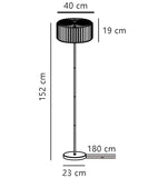 Vivienne floor | black