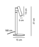 Makoto table | satin chrome