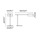 Loop table lamp | cherry wood
