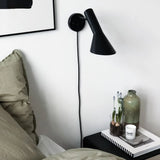 AJ wall lamp | black and brass