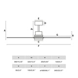 Lantau XL ⌀168 | satin nickel and pine