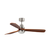 Lantau XL ⌀168 | satin nickel and pine