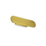Zig Zag round wall 33-76 | brass