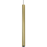 Look pendant round ø6 H25-100 | alabaster