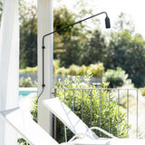 Flamingo 140 short wall outdoor IP65 | black