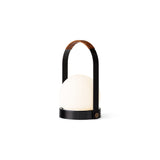 Carrie portable | ivory and leather