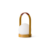 Carrie portable | ivory and leather