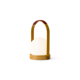 Carrie portable | ivory and leather