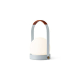 Carrie portable | ivory and leather
