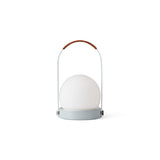 Carrie portable | ivory and leather