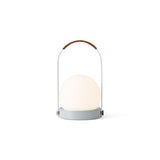 Carrie portable | ivory and leather