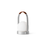 Carrie portable | ivory and leather