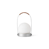 Carrie portable | ivory and leather
