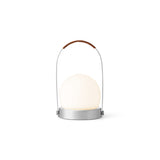 Carrie portable | ivory and leather