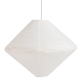 Paper shade diamond ø50-ø80 | classic white / white