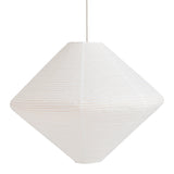Paper shade diamond ø50-ø80 | classic white / white