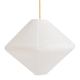 Paper shade diamond ø50-ø80 | classic white / white