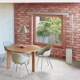 Compass floor lamp | brushed aluminium