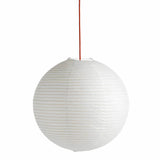 Paper shade oblong ⌀42 | classic white / amber yellow